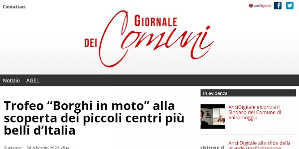 Articoli Trofeo Borghi in Moto - Giornale dei Comuni