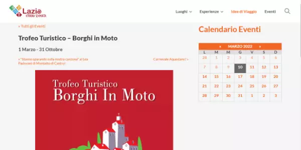 Articoli Trofeo Borghi in Moto - Visit Lazio